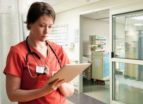 2. woman doc w orange top