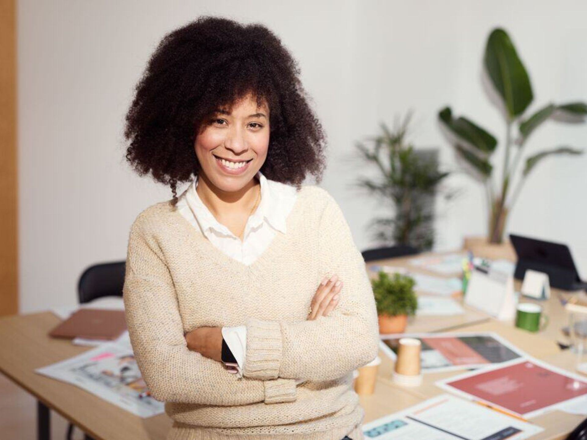 Confident Professional Woman at the Office